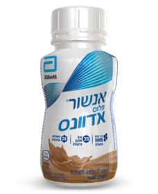 אנשור פלוס אדוונס 237 מ"ל ABBOTT בטעם קפה